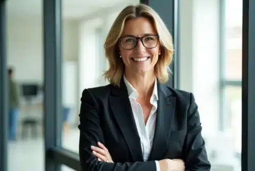 Portrait de Marie-Cécile Renaud, entrepreneuse reconnue et visionnaire